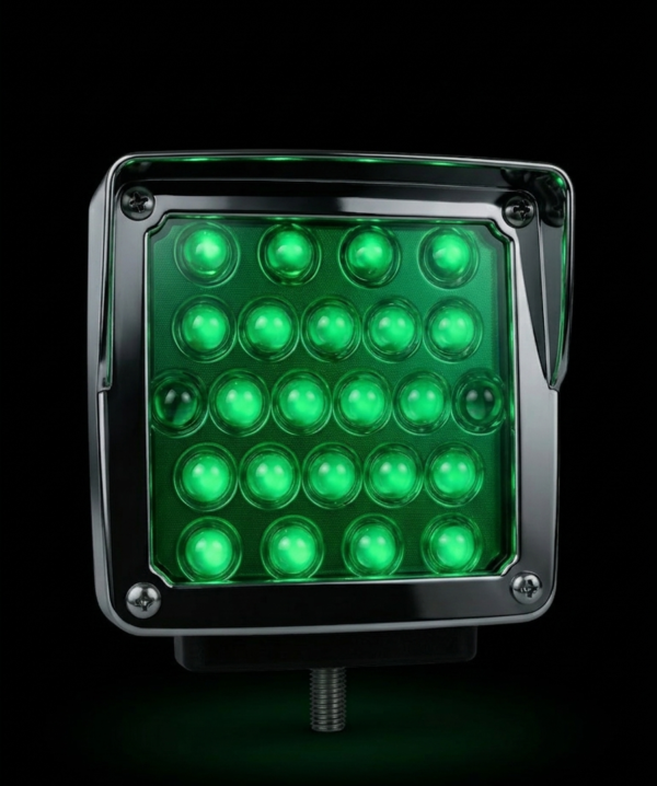 LED 2 caras de alta potencia con 3 tipos de luz 12V